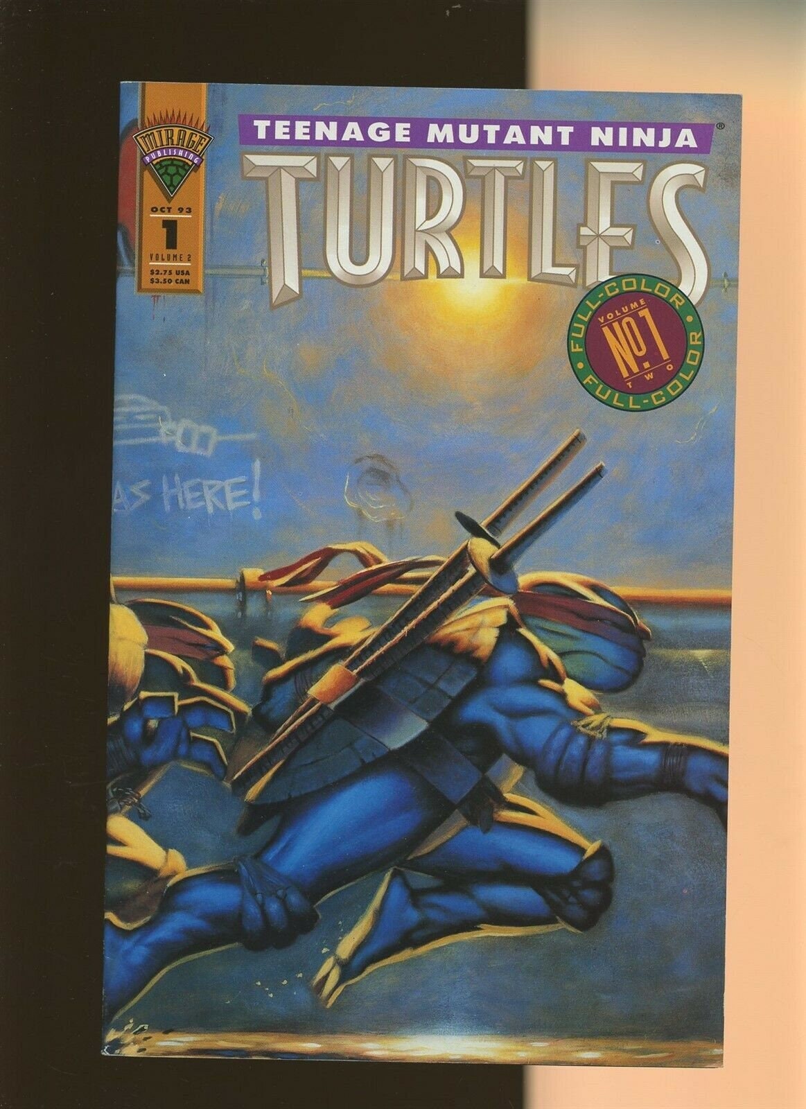 Teenage Mutant Ninja Turtles #1 Comic Cover T-Shirt FREE SHIPPING*