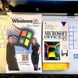 Microsoft  Masterpiece Movie Staring Jennifer Aniston Windows 95 Video Guide AND Microsoft Office 95 Everything You Need To Know About it!