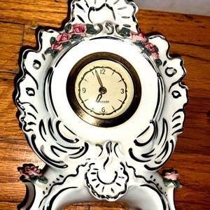 Dresden Porcelain Clock - Etsy