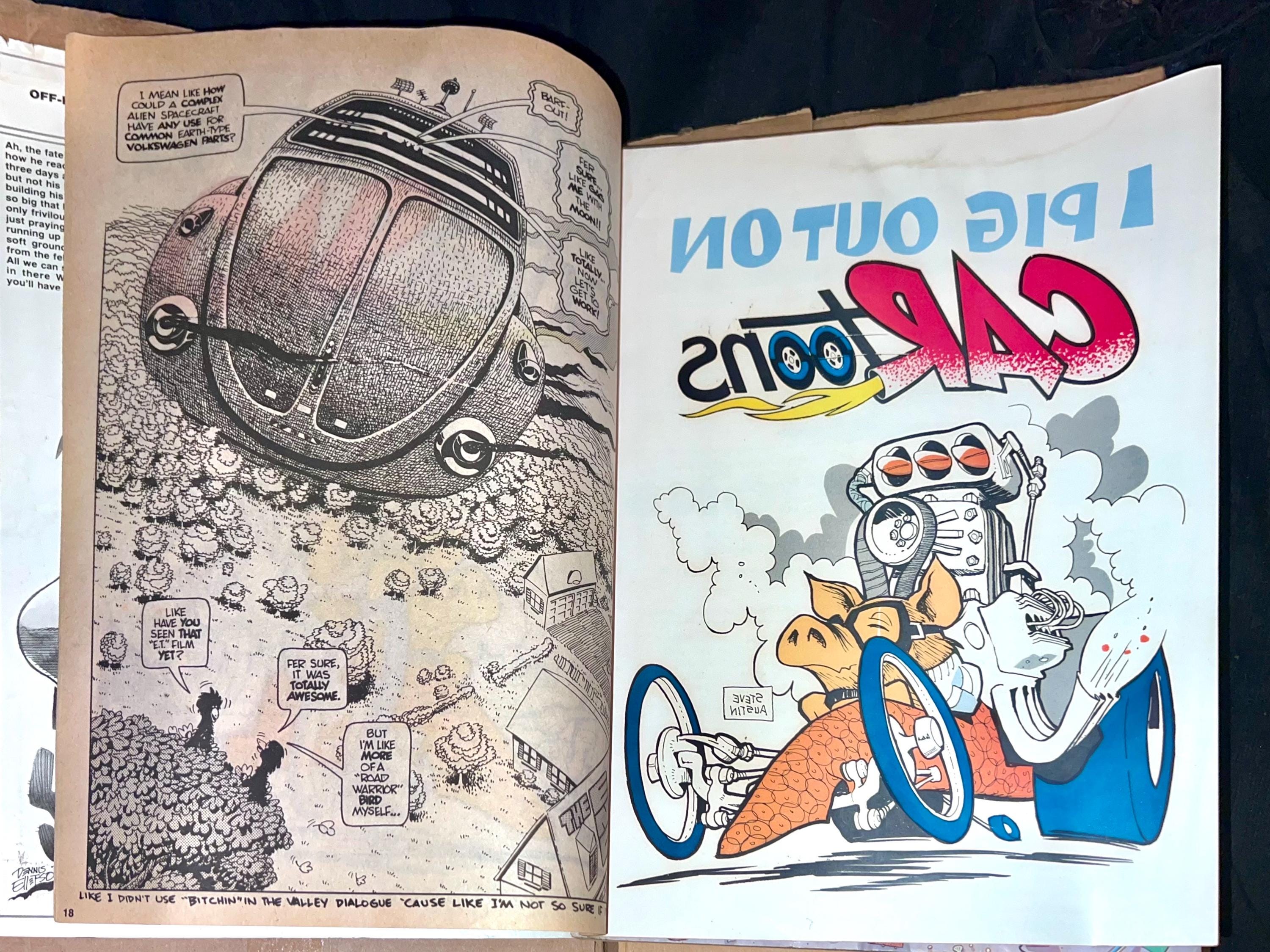 Cartoons 1983 Spring & Summer. 2 Vintage IRON ON Transfers From Austin ...
