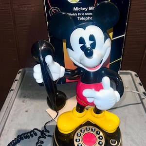 Mickey Mouse Talking Phone - Etsy