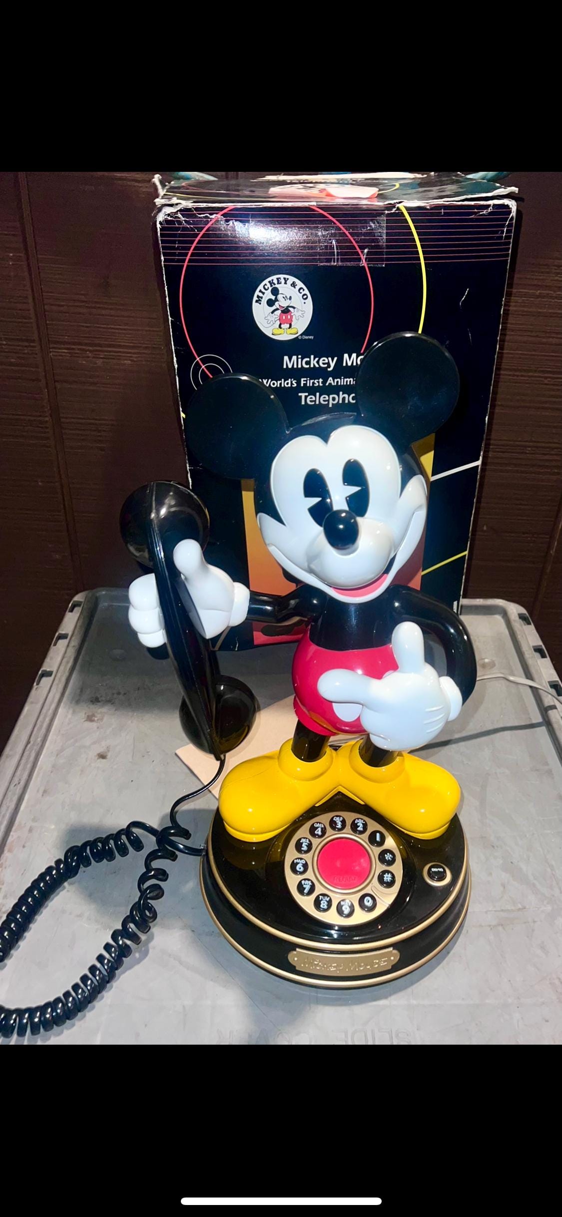 Mickey Mouse Talking Phone - Etsy