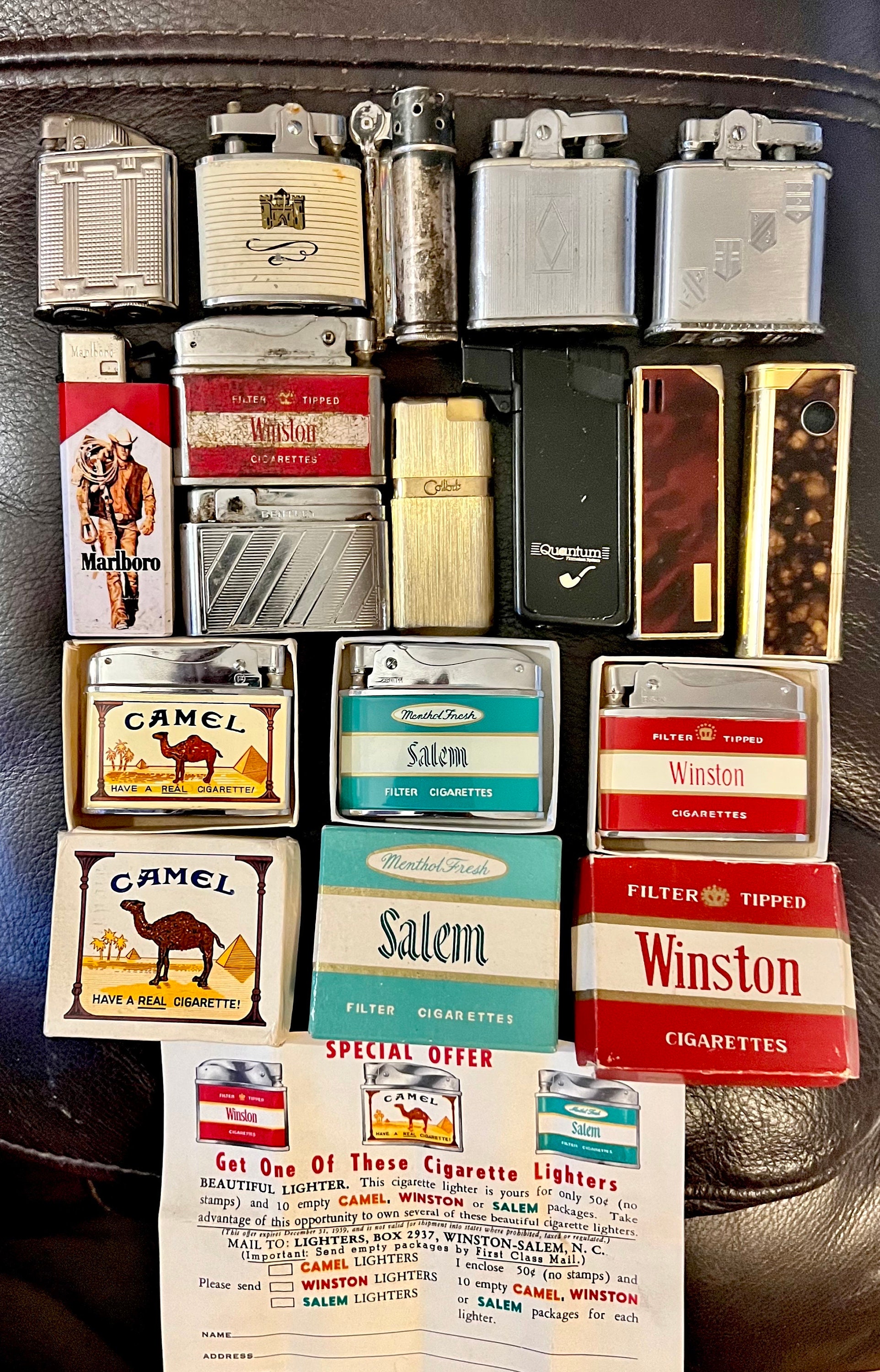 Cigarette lighter collectors online