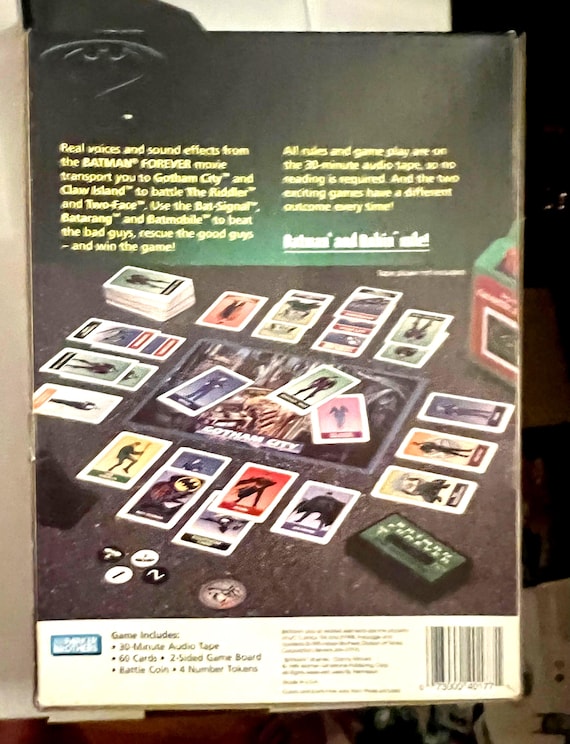 Batman Forever Game. Vintage 1995 Batman Sealed Game With Cassette