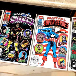 Marvel Super Heroes (1990) Comic Books Avengers to X-men Stan Lee