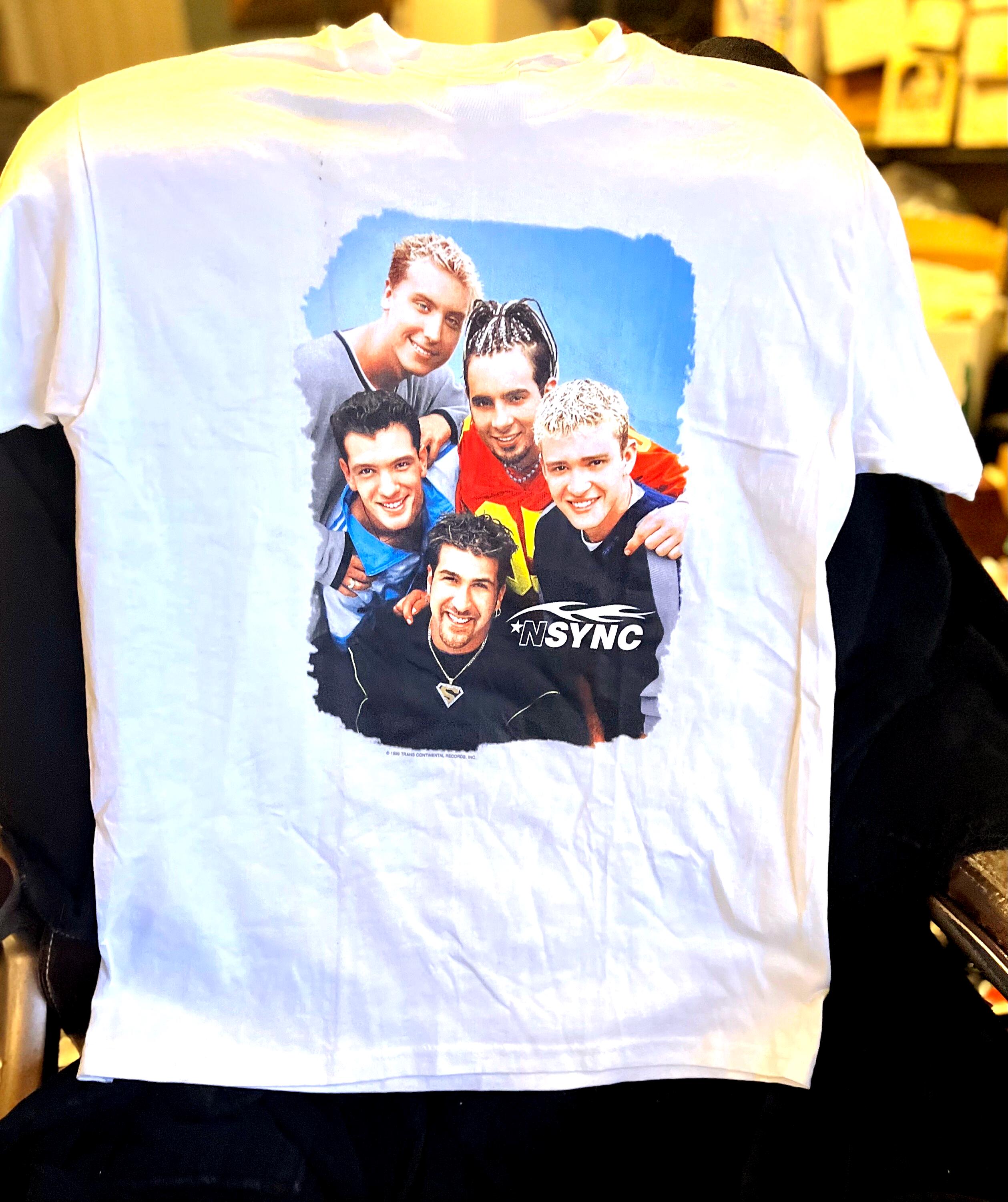 NSYNC Vintage 90s Boy Band T-shirt 1998 New Without Tags. Unworn