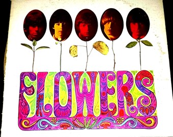 The Rolling Stones - Flowers, Original Vinyl Album. Rare early 1967 Press London Records PS 509. Vintage Stones on the good old heavy vinyl