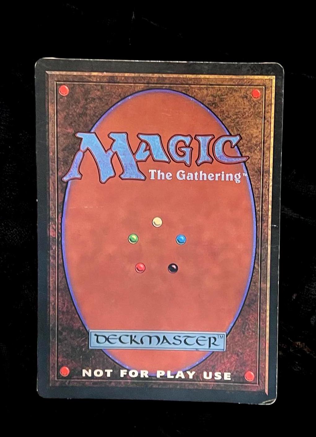 MTG Juzam Djinn Wizards of the Coast MTG - Oversize Cards (6” X 9