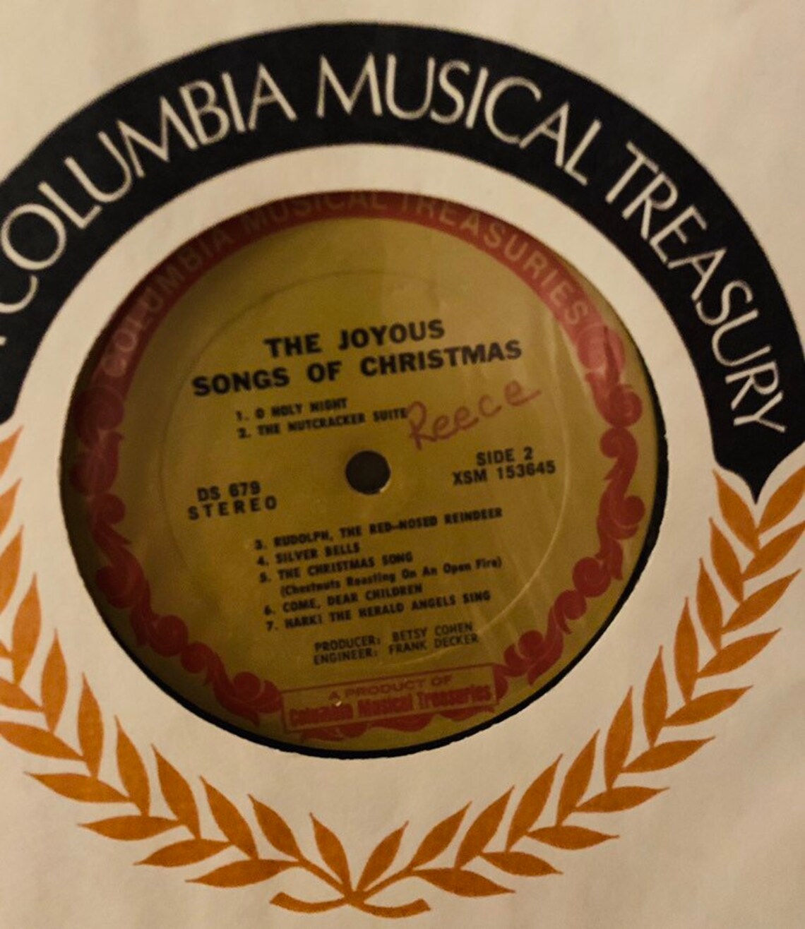 Christmas Vinyl Classic Christmas Songs on a 3 Record Boxed Etsy