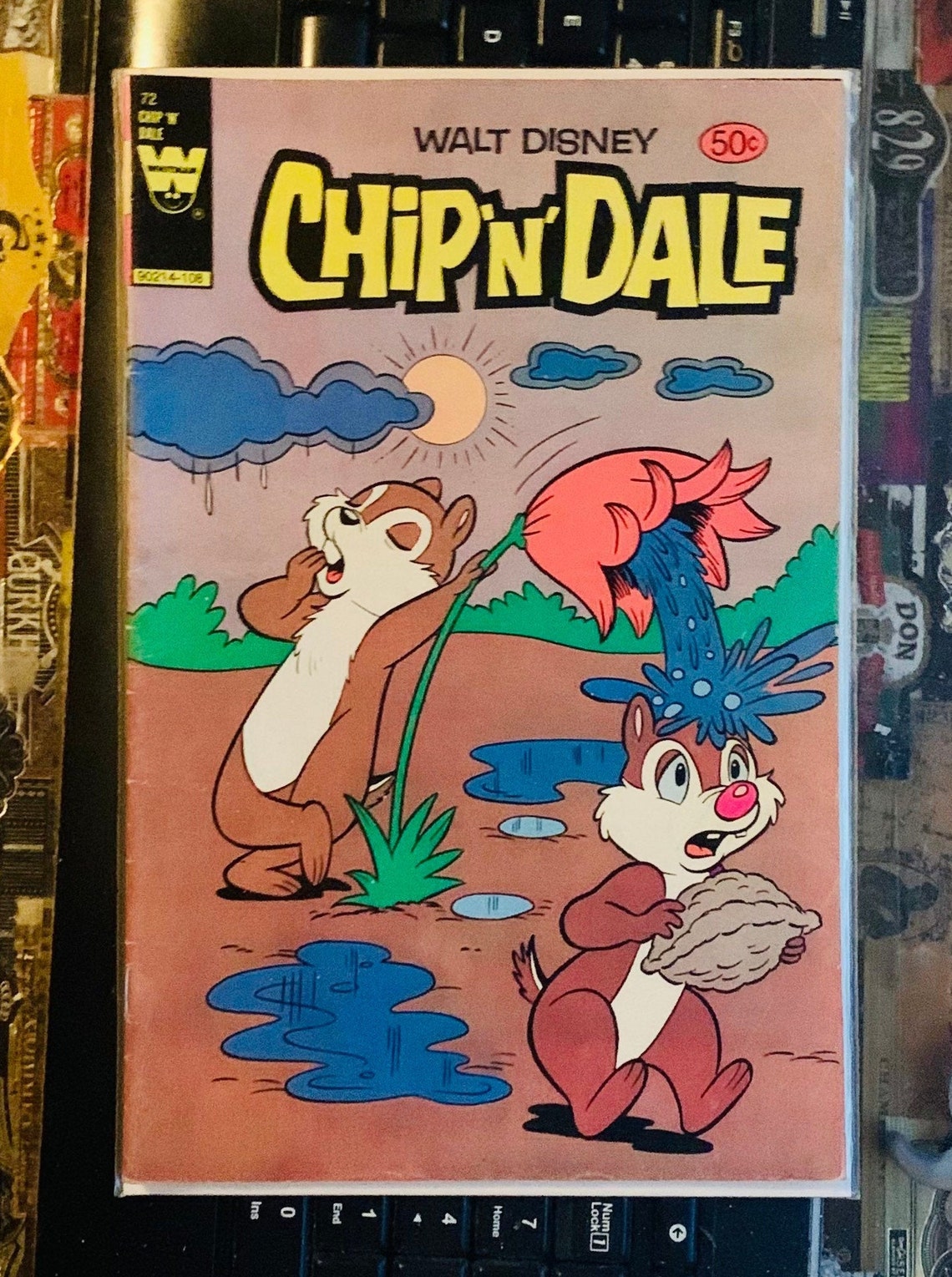 Walt Disneys Chip and Dale 72 Comic Book. 1981. Cliff