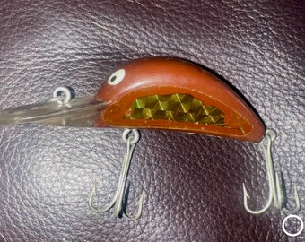 Vintage Bagley Crawfish Fishing Lure / Antique Fishing Lure Bagley