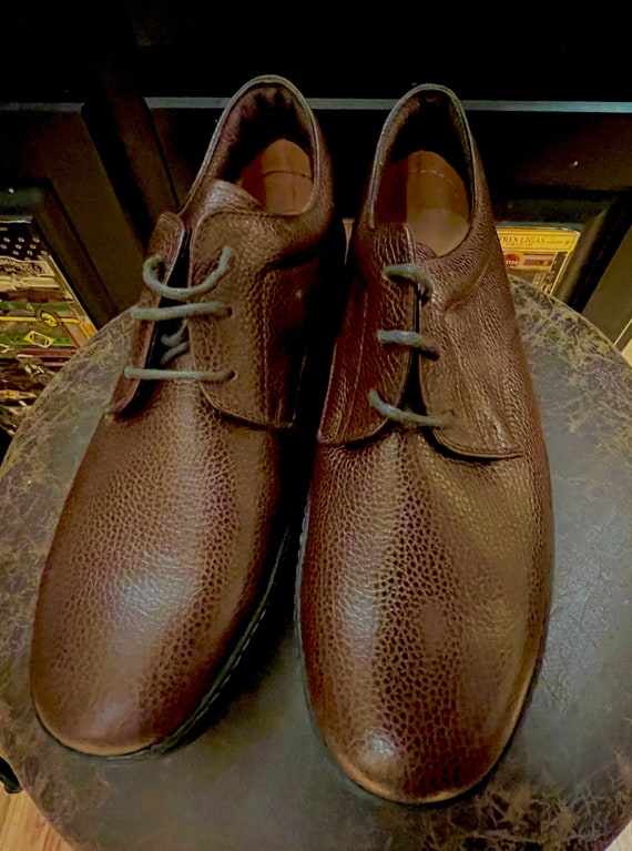 Vintage Italian Leather Shoes Made in Italy! Bobb… - image 7