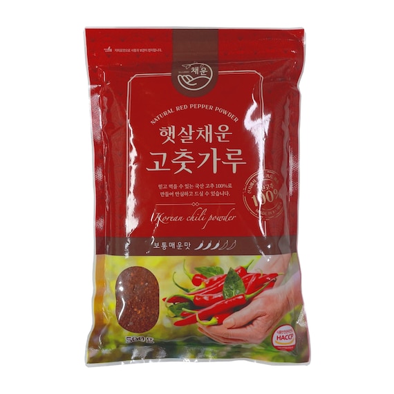 2022 Nouveaux flocons de piment rouge coréen Gochugaru 0.55Lb/250g