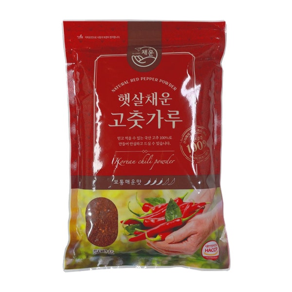 2023 New Korean Red Chili Pepper Flakes Gochugaru 0.55Lb/250g, 1.1Lb/500g - Origin 100% Korea for Kimchi / Seasoning / Tteokbokki
