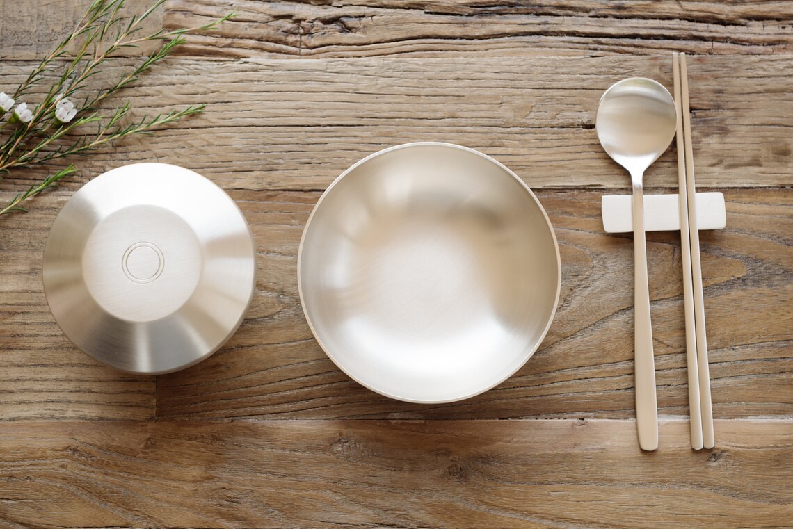Korean Premium Traditional Handmade Tableware Brassware Etsy