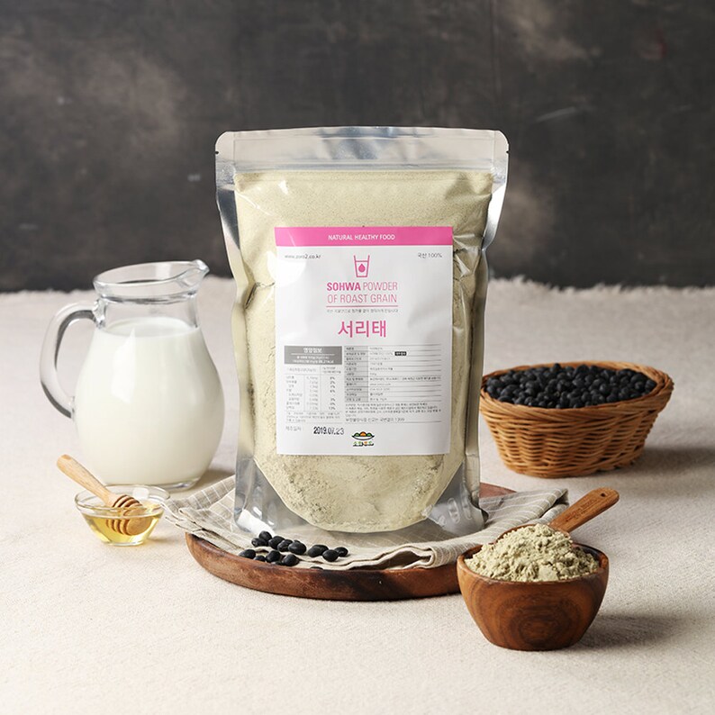 Korean Roasted Green Kernel Black Beanseoritae / Small Black Bean