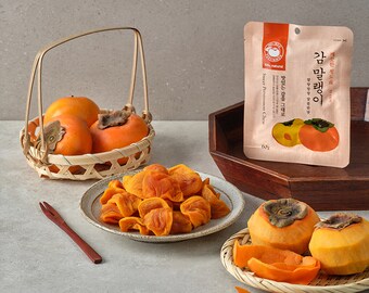 Premium Korean Dried Persimmon Chewy Stick Snack