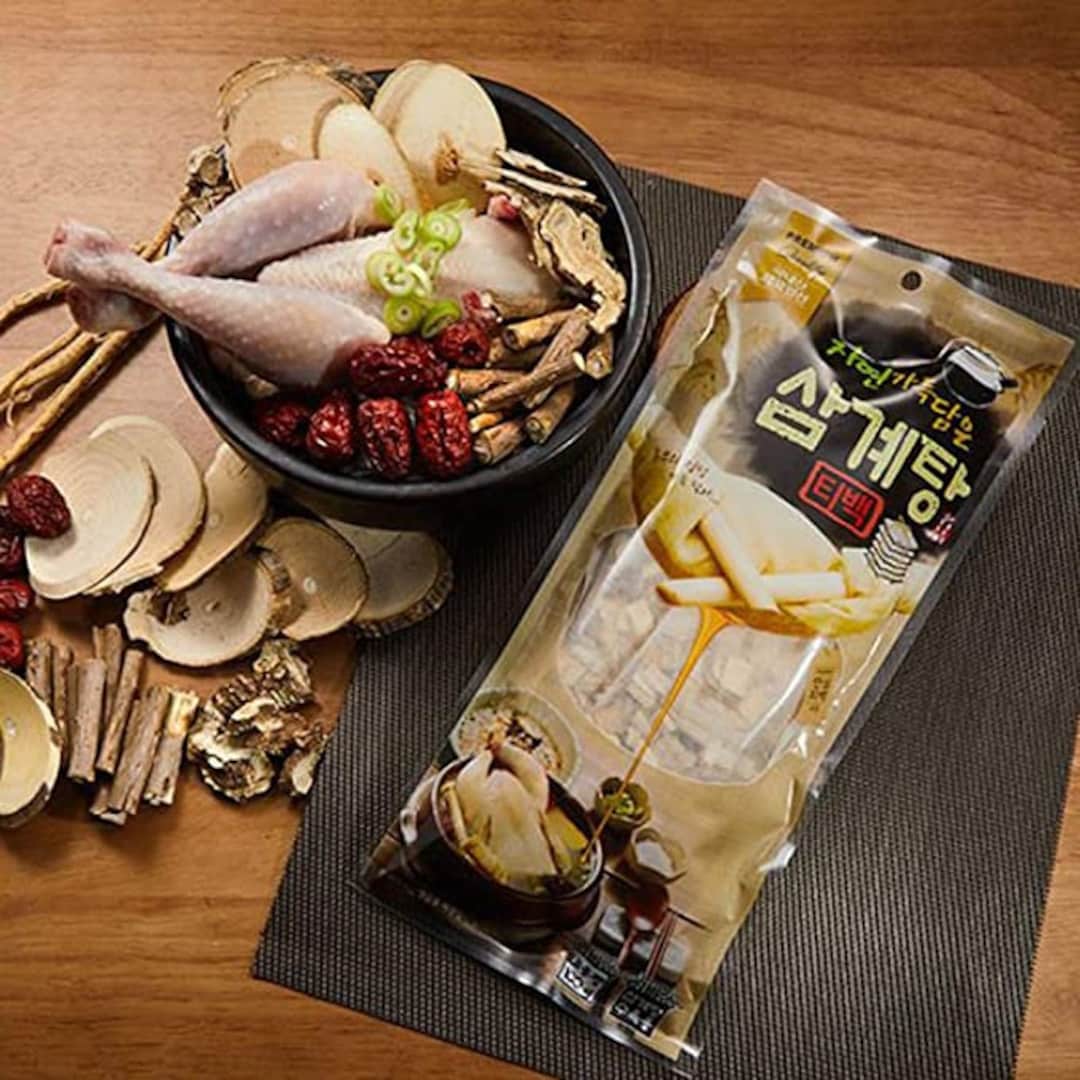 Korean Samgyetang Herb Kit Ginseng Chicken Stew Soup Ingredients Etsy