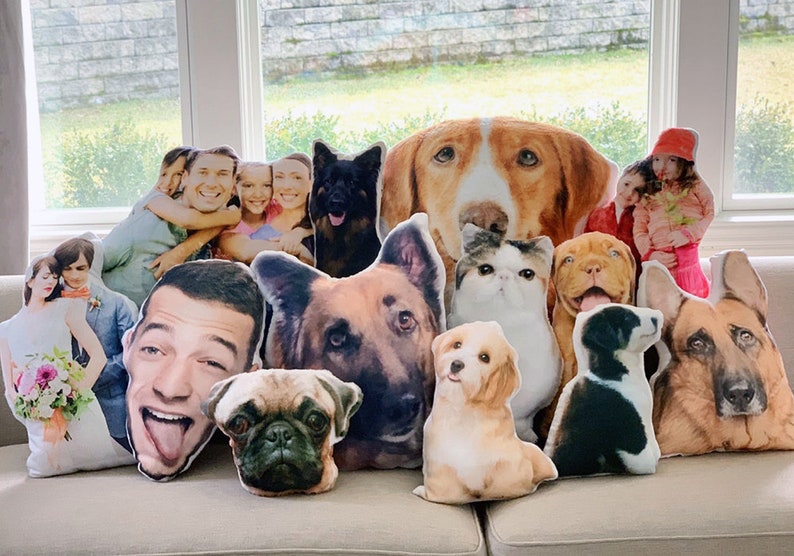 Flash Sale - Personalized 3D Throw Face Pillow | Customized Soft Face Pillow | For Kids, Pets, Adults | Face Pillow | Customized Face