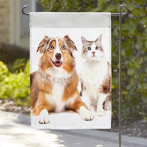 Personalized Photo Upload Garden Flag | House Flag