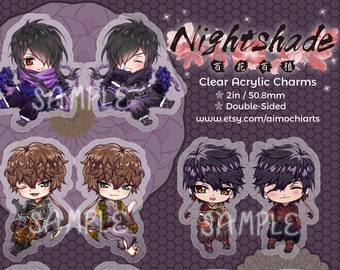 Nightshade Keychains