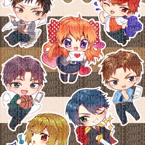 Gekkan Shoujo Nozaki-kun Sticker Sheet image 3