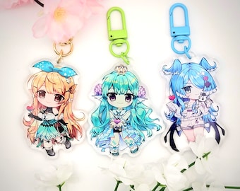 DISCOUNT!! Nijisanji EN Double Sided Keychains