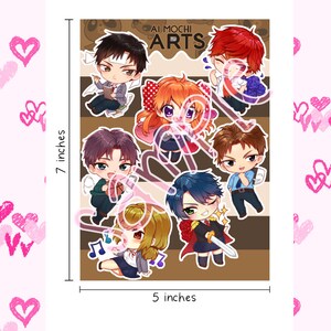 Gekkan Shoujo Nozaki-kun Sticker Sheet image 2