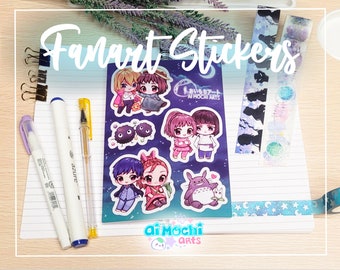 Anime Film Sticker Sheet