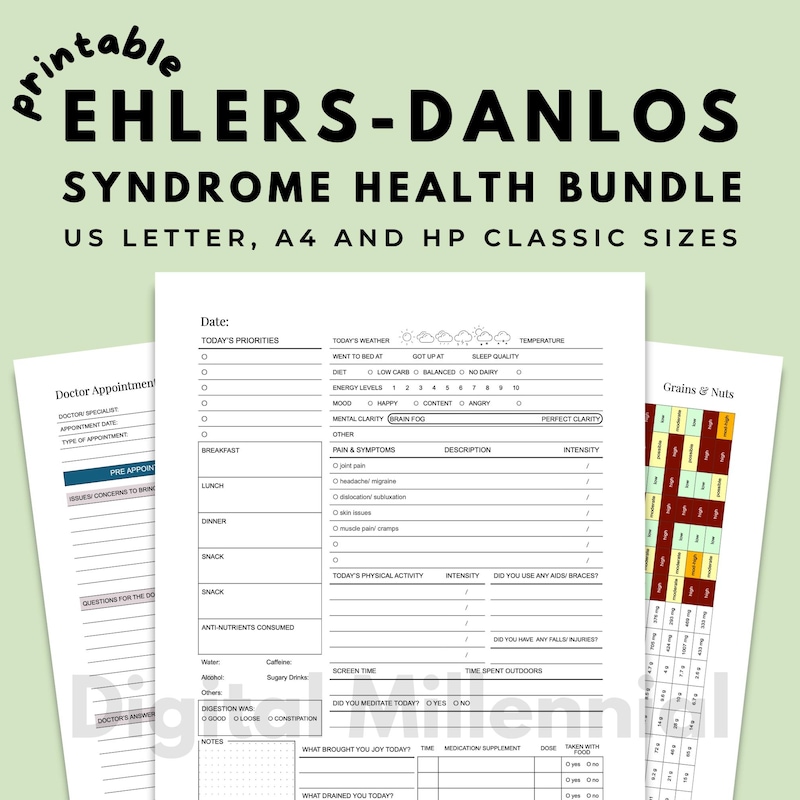 Ehlers Danlos Printables - Etsy