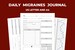 Printable Migraines Journal for Daily Use with Monthly and Yearly Migraines Tracker, Digestion Log, Pain Intensity Chart, and More