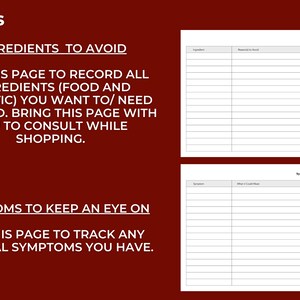 Printable Migraines Journal for Daily Use With Monthly and - Etsy
