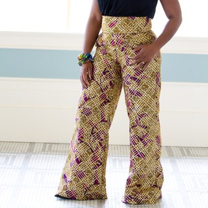 Ankara Pants Palazzo Pants African Print Pants Wide Leg - Etsy