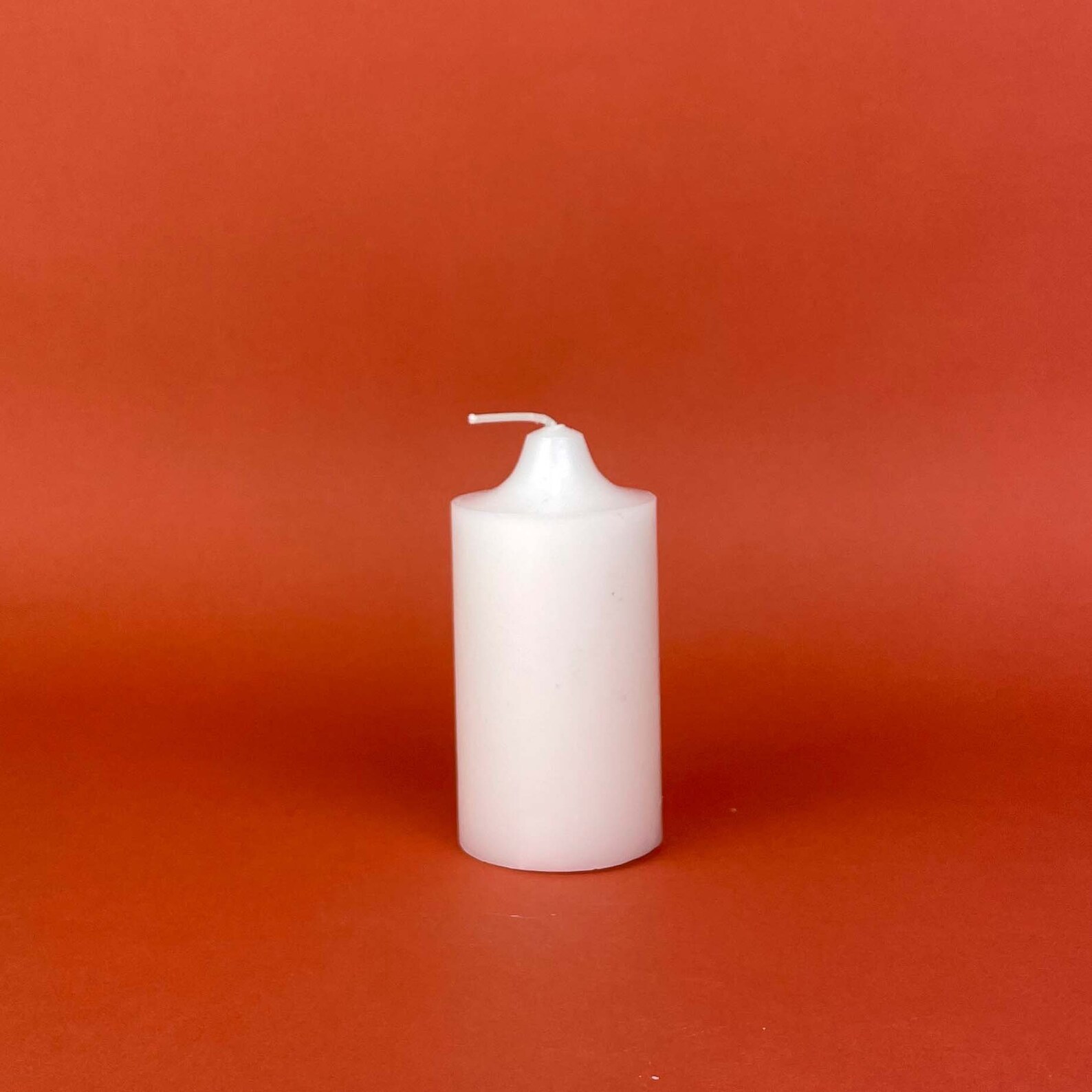 48 X White Unscented Pillar Candles 5x10cm Restaurant Home Etsy