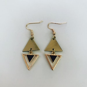 Triangle Drop Earrings