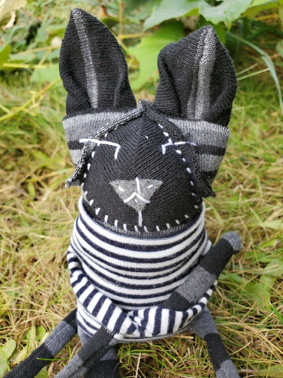 Cat sock sweater top