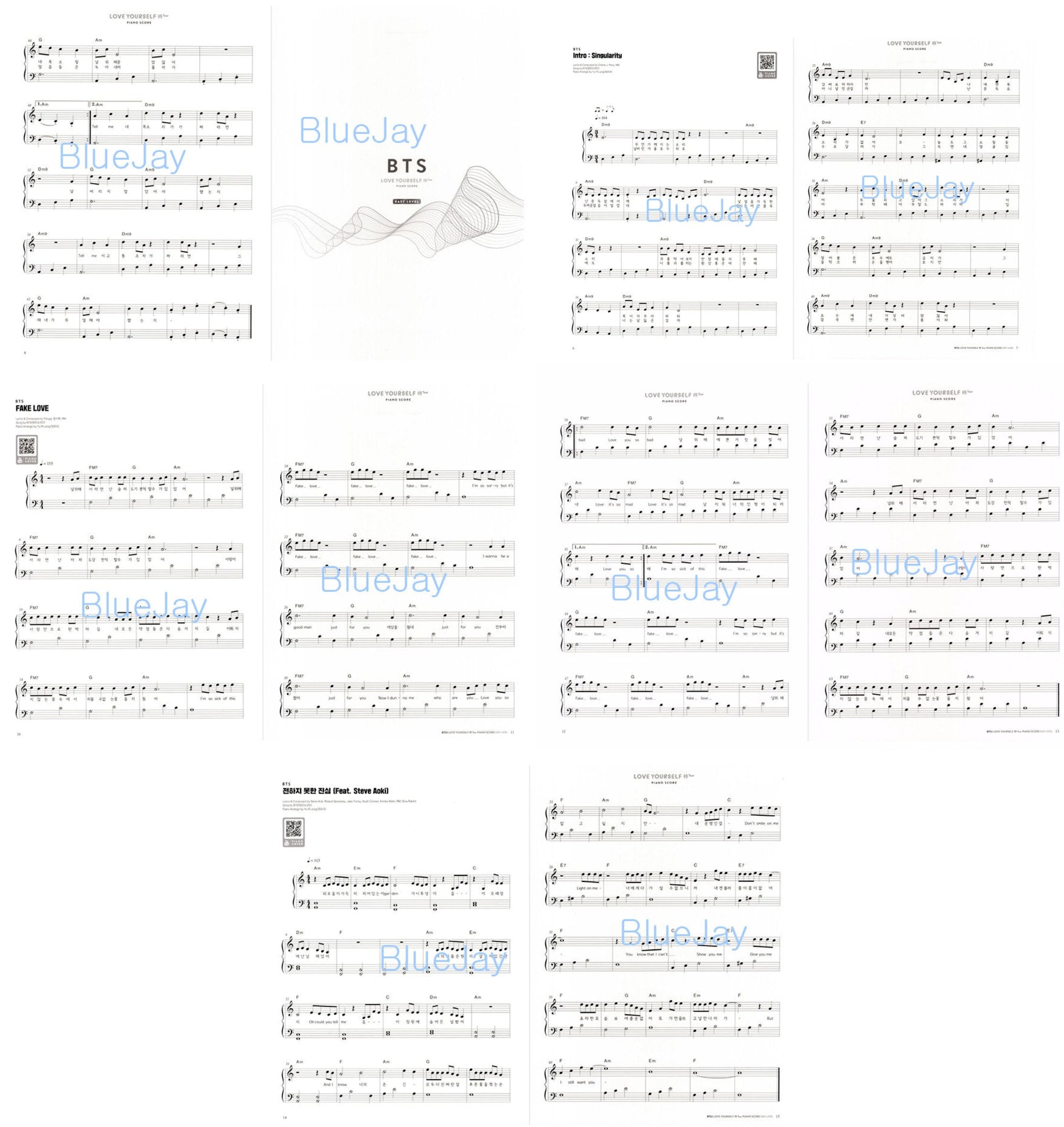 Run BTS Sheet Music for Piano (Solo) | MuseScore.com