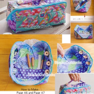 Niedliches Patchwork mit kleinen Stoffen - Japanisches Bastelbuch