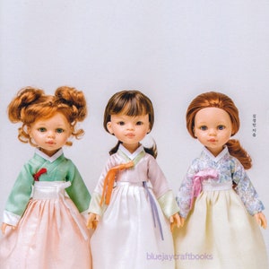 Pop jurken van Koreaanse traditionele kleren HANBOK-Craft boek