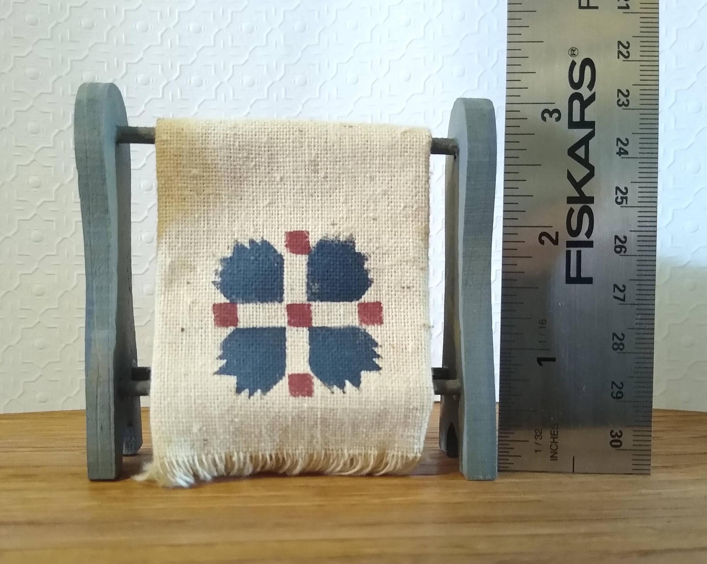 Vintage Wooden Miniature Quilt Rack - Etsy