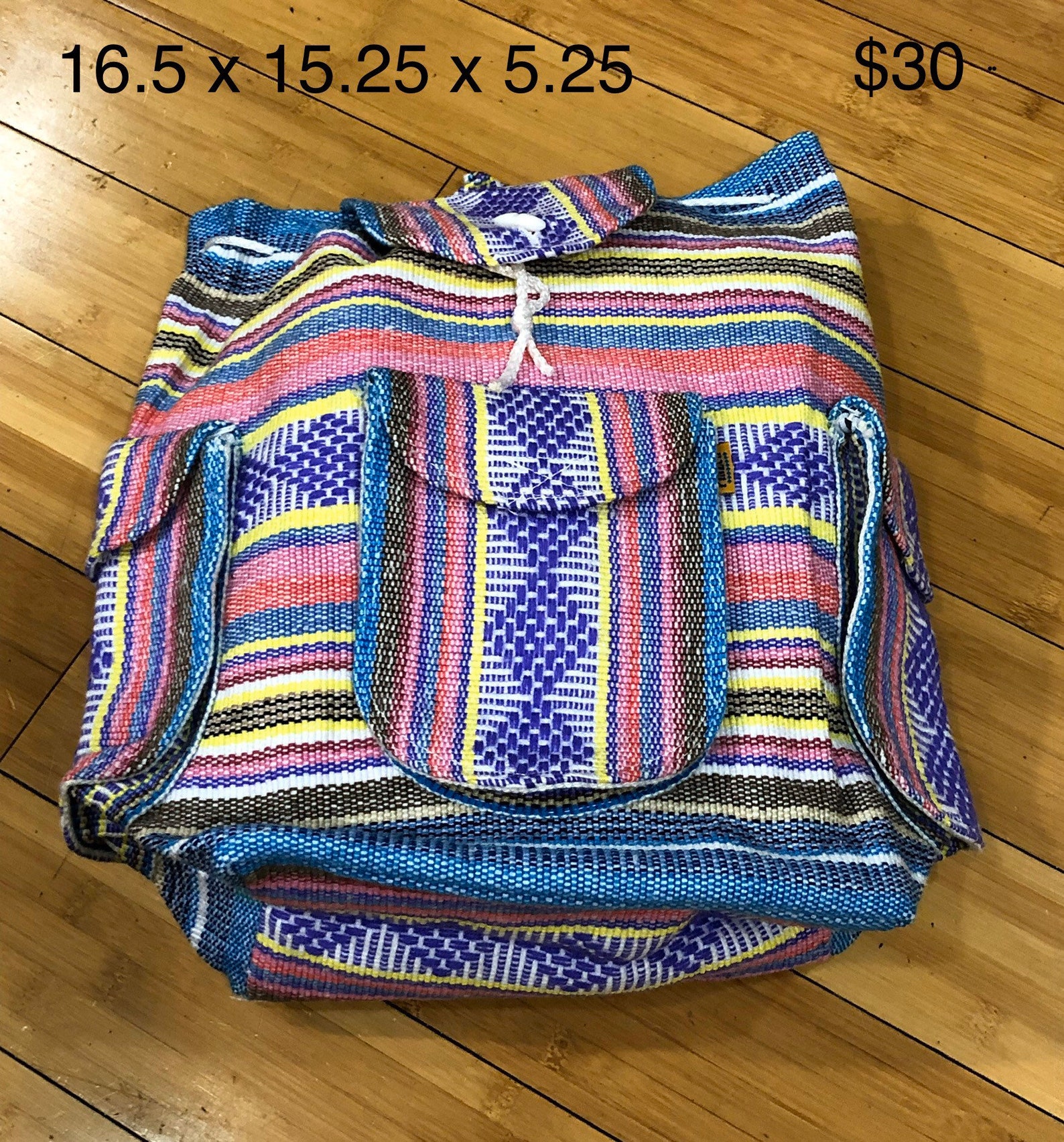 Mexican Backpack Etsy