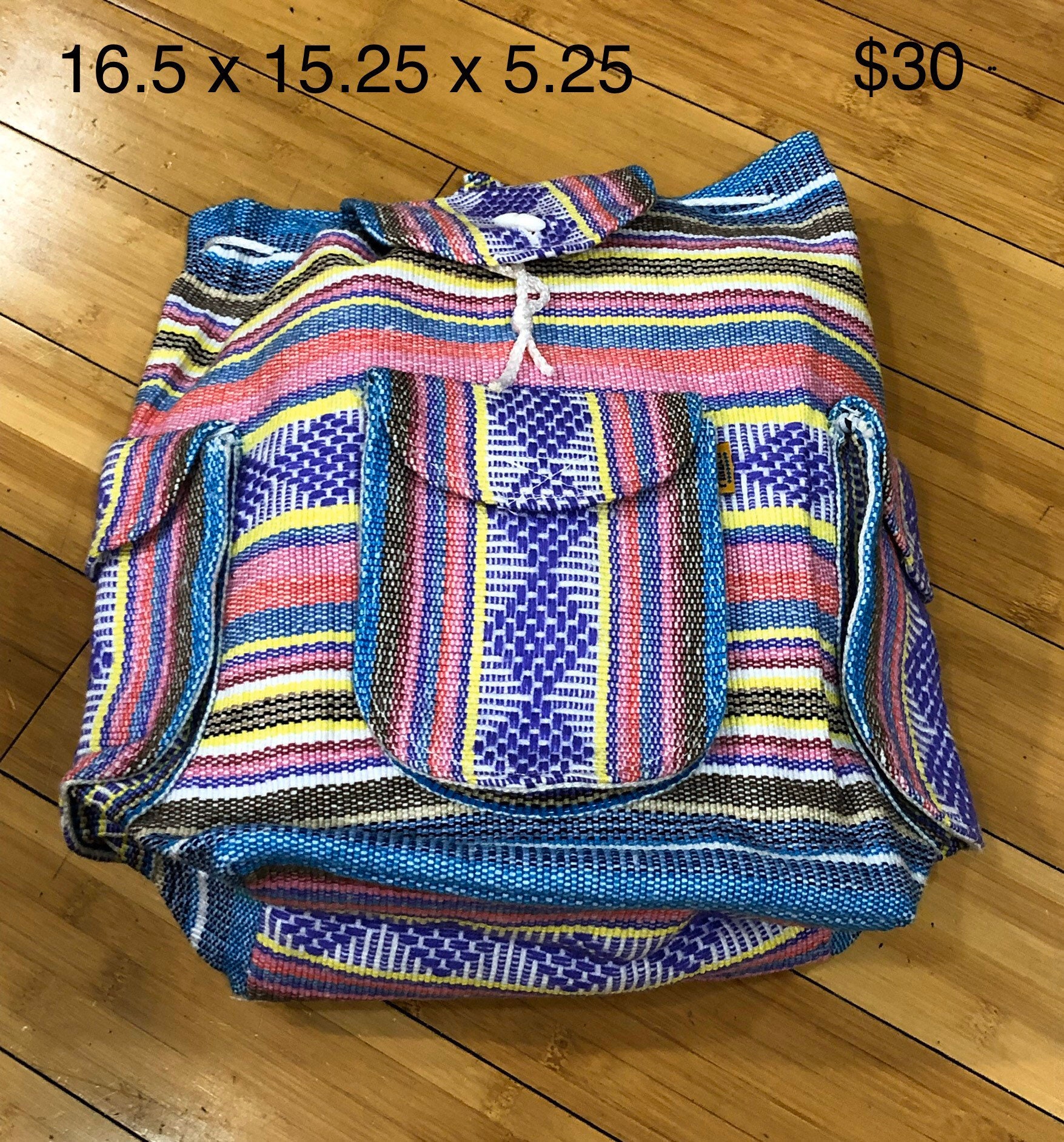 Mexican backpack top