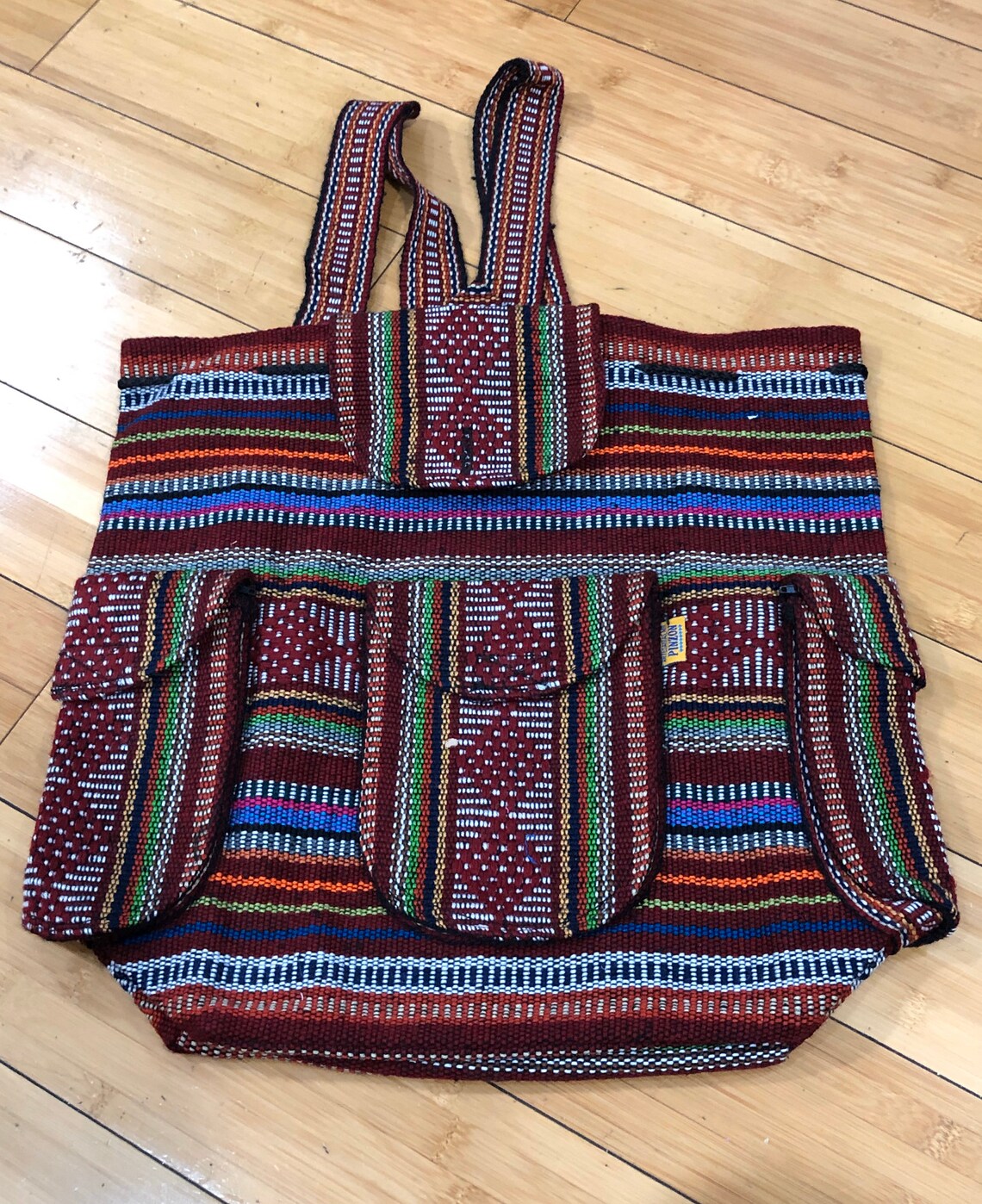 Mexican Backpack Etsy