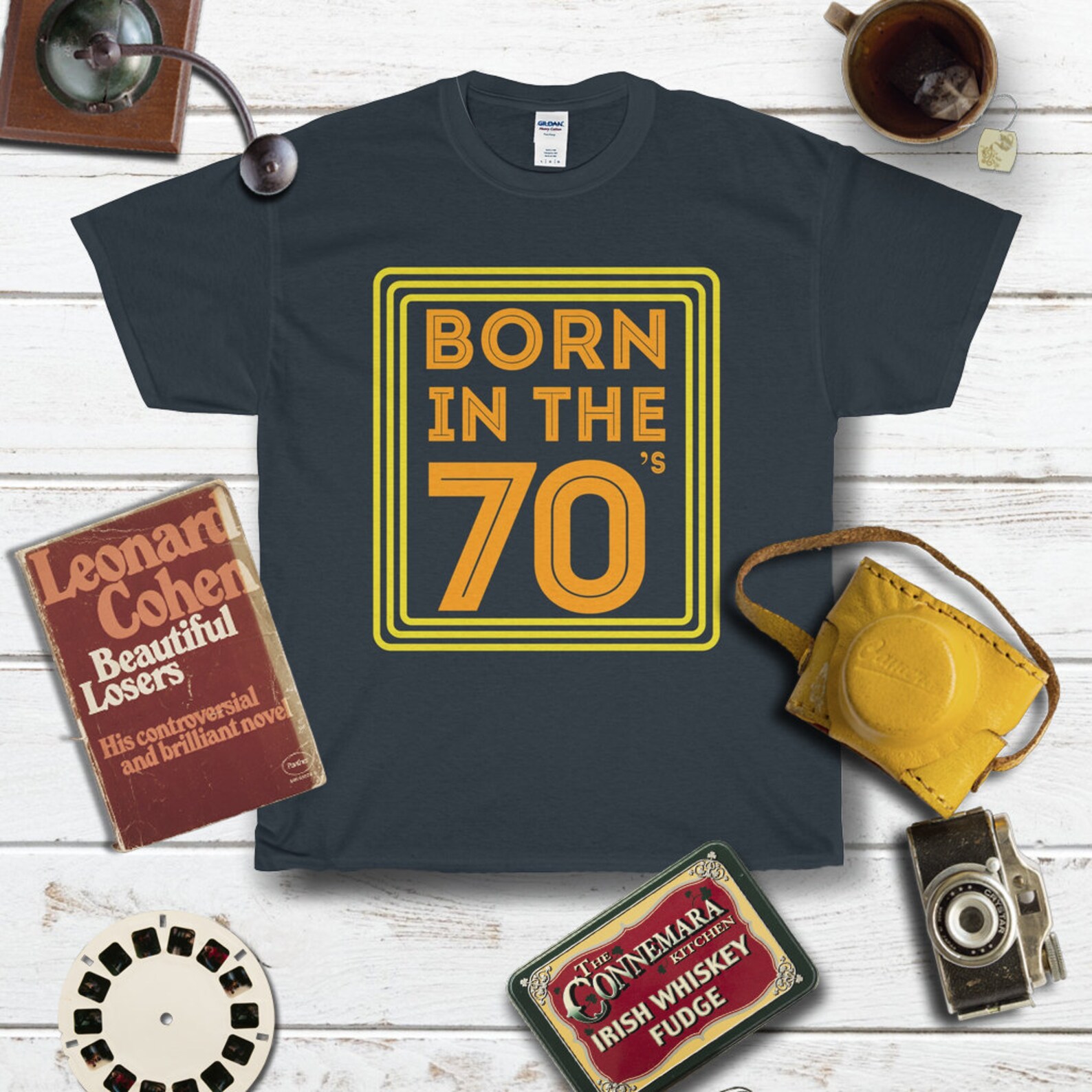 Born in the 70s Back to the 70s Vintage t shirt Retro | Etsy