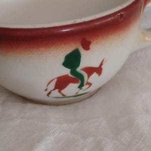 Wallace China Coffee Cups (3) Restaurant China Air Brushed Pattern