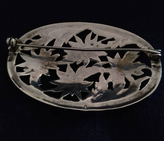 Sterling Silver Vintage Brooch - image 3