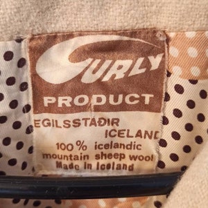 Vintage 100% Icelandic Mountain Sheep Wool Long Sweater