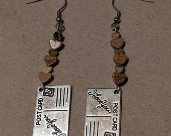 Postcard Earrings