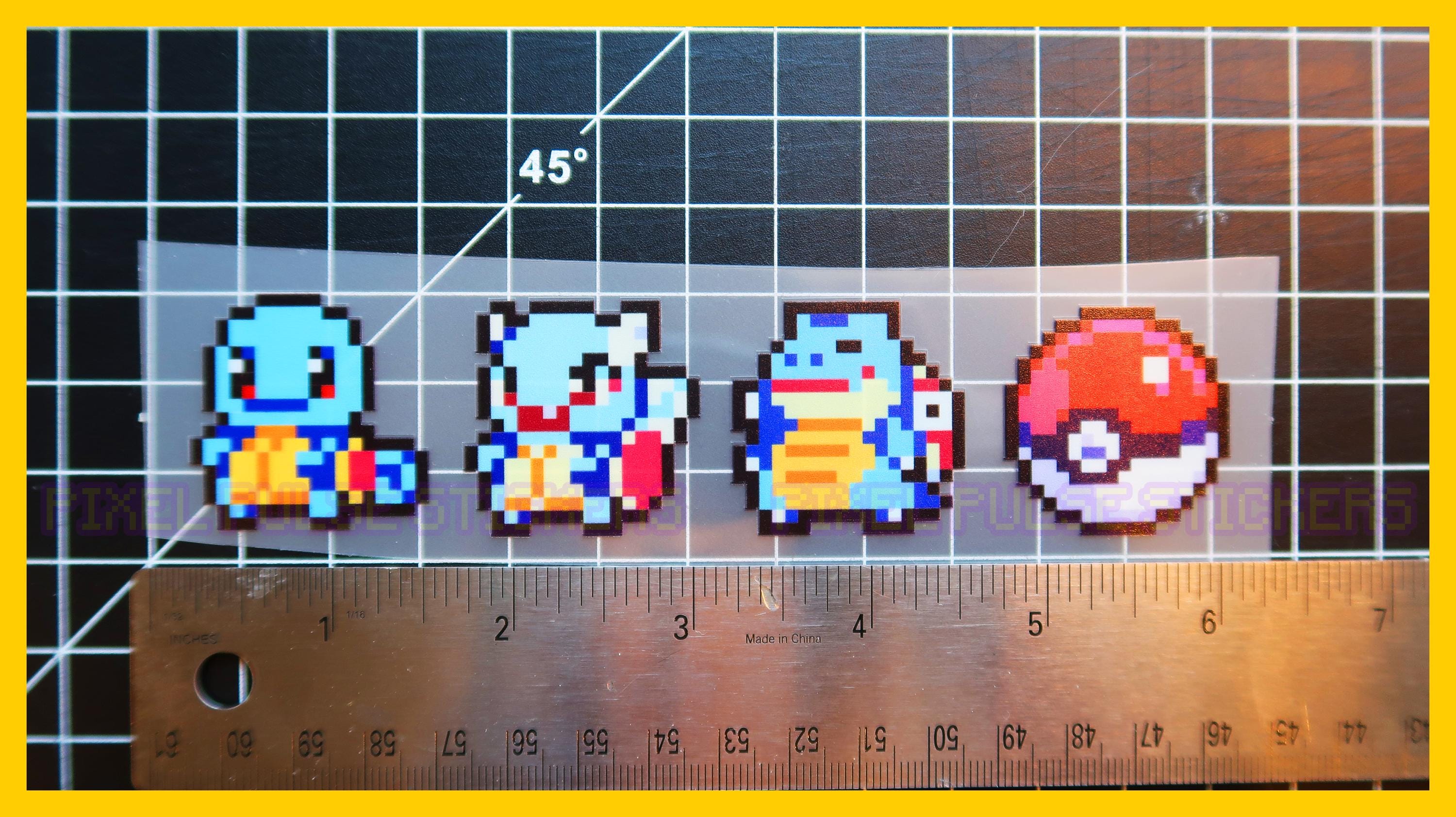 Pokémon Stickers Waterproof Vinyl Glossy Decals | Pokemon Pikachu ...