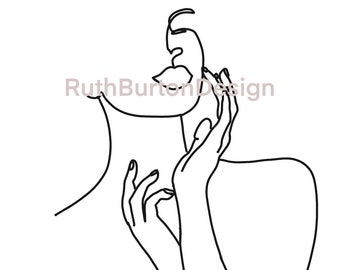 Line Drawing Svg Etsy